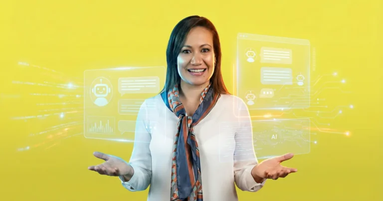 Avatar de IA de Carolina Corcho generado con Google Veo para campaña política